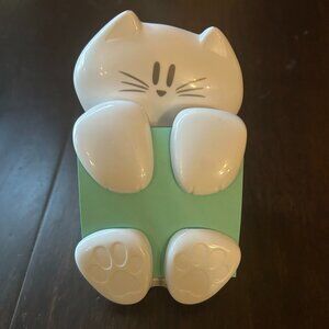 Post It Note Cat Holder